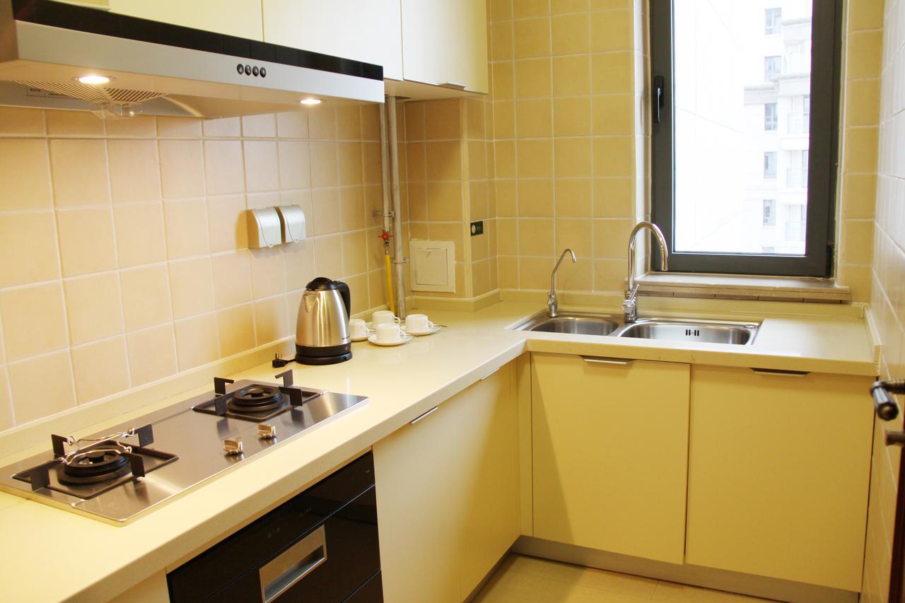 Qingdao Fuying Gailo Home International Aparthotel Exteriér fotografie